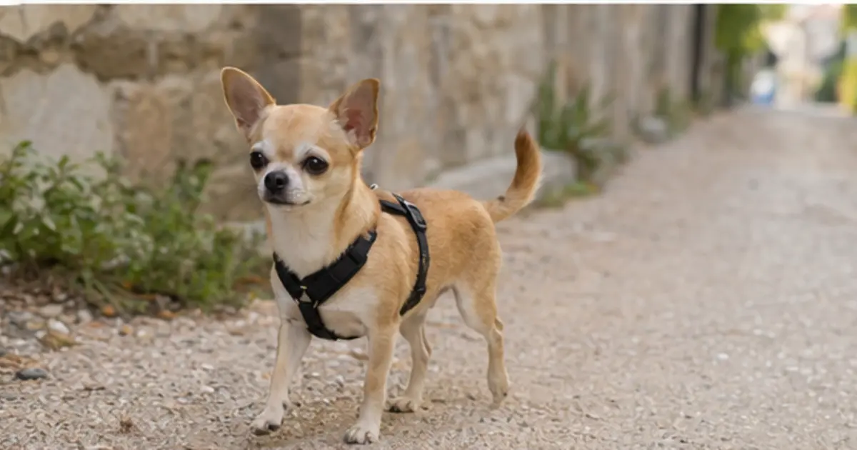 Chihuahua durante un'attività educativa gentile