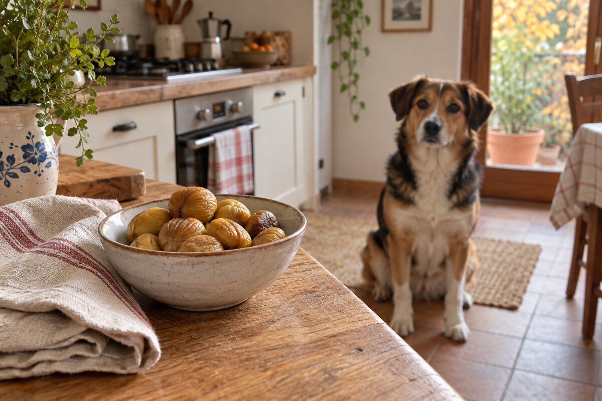 I cani possono mangiare le castagne?